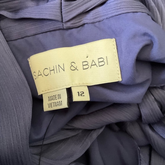 Sachin + Babi Blue Maxi Dress - Picture 8 of 15